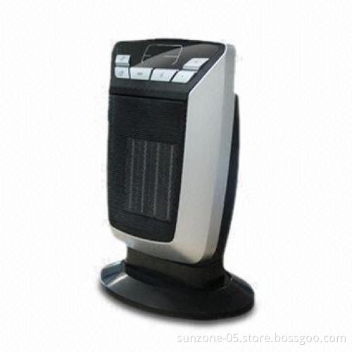 Ceramic Heater with Electronic, Digital Display, 90° Swing and Remote Control